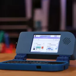 Mini Raspberry Pi Handheld Notebook