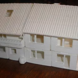 miniature version of a real existing house