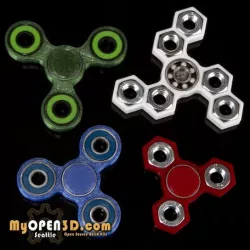 MyOpen3D Fidget Spinner Collection
