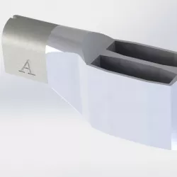Nerf Stock holds 2 Clips