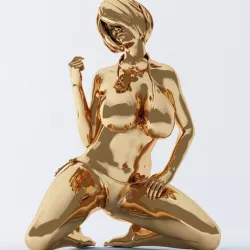 NIER AUTOMATA 2B NAKED BIKINI GIRL
