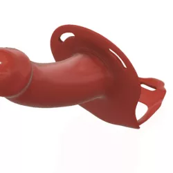 penis prosthesis penile dildo penis sheath extender Hollow Strap-on Falloprosthesis cum v02-01 3d print cnc