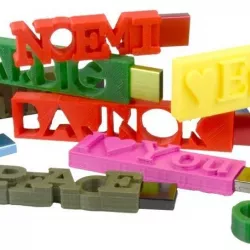 Personalised 3D printed usb flash drive with key ring