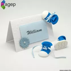 Place Card Decoration - Baby Shoe