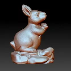 rabbit 3d model