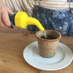 Recycled bottle Watering can