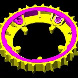 ring wheel wheelbarrow wheel robomow