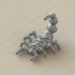 Scorpion robot toy