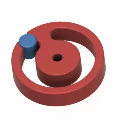 Scrotum weights - egg cage - interlock sc02 3d print cnc