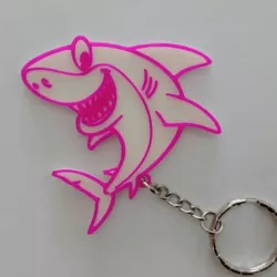 shark keychain