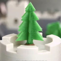 Simple 3D-printable Pine tree