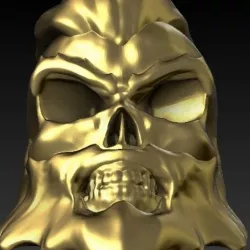 Skull beard