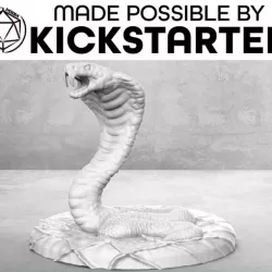 Snake - Action Pose - Tabletop Miniature