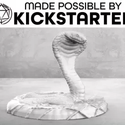 Snake - Casual Pose - Tabletop Miniature