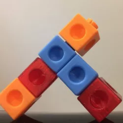 Snap cube, interlocking, math, snap cubes