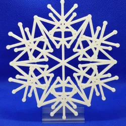 Snowflakes with Stand