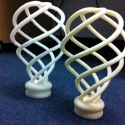 Spiral Lightbulb Sculpture