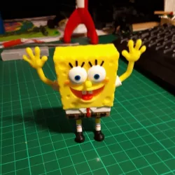 Spongebob multi colour figure