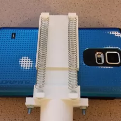 Spring Loaded Phone Holder