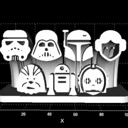 Star wars figures signs