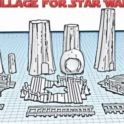 Star Wars Legion: Ewok Decorations for Endor!