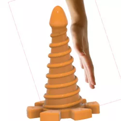 super extremal anal plug dildo extender cone v16-3 3d print cnc
