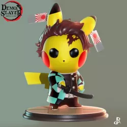 Tanjirou Pikachu