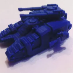 Tank 5 petits échelle