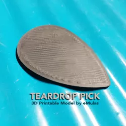 Teardrop Guitar Pick