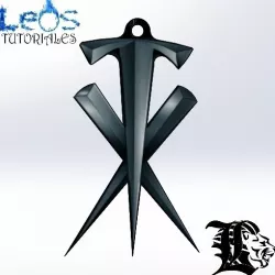 The Undertaker WWE Necklace - LeosTutorials - LeosIndustries