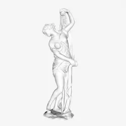 The Venus Callipyge at The Louvre, Paris