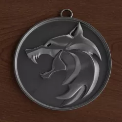 The Witcher medallion