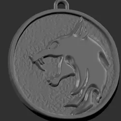 The witcher pendant