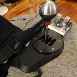 L2+R2 EXTENDER FOR THRUSTMASTER T500RS MOD 3D PRINTED