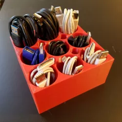 Tidy Cable Holder Management