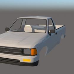 1989 toyota tacoma 3d models 【 STLFinder