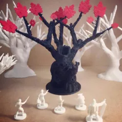 Undead Treeman (18mm scale)