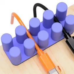 USB cable holder (Cylinder-type)