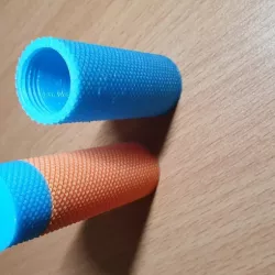 Very Small Knurled Container