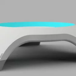 Vide poche design futuriste