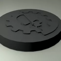 W40K - base 32mm - Adeptus Mechanicus