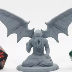 Winged Cthulhu - Tabletop Miniature
