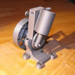 Working Oscillating Steam Engine MKI