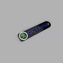 Škoda Octavia Keychain