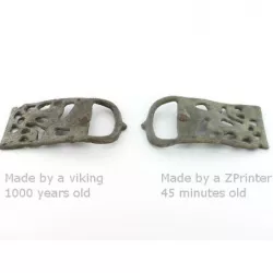 1000-year-old Viking belt buckle