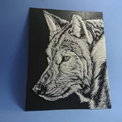 3D drawing WOLF (LOBO)