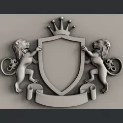3d models coat of arms