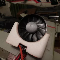 70mm 12-blade EDF fan. Fits Starmax F-5 EDF.