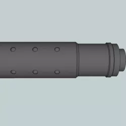 Airsoft Mk 23 Short silencer