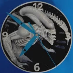 Alien Clock 3D